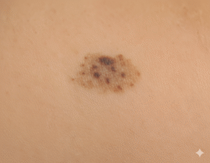 speckled nevi birthmark