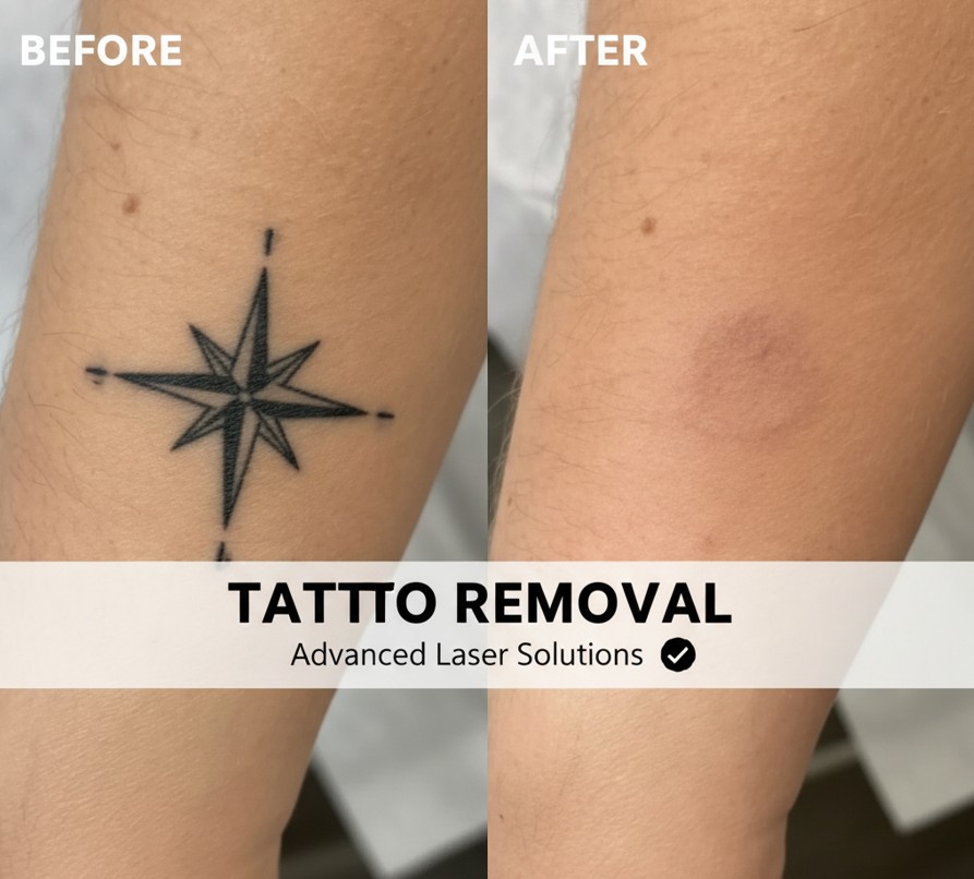 tattoo scar removal before and after